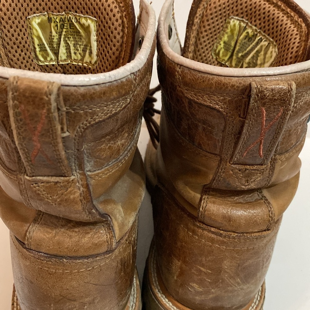 Mens Twisted X Work MXALW01 Size 10EE Waterproof Boots - Picture 14 of 15